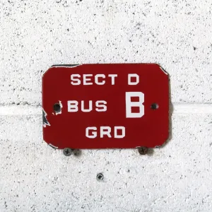 ビンテージ サインプレート ホーロー