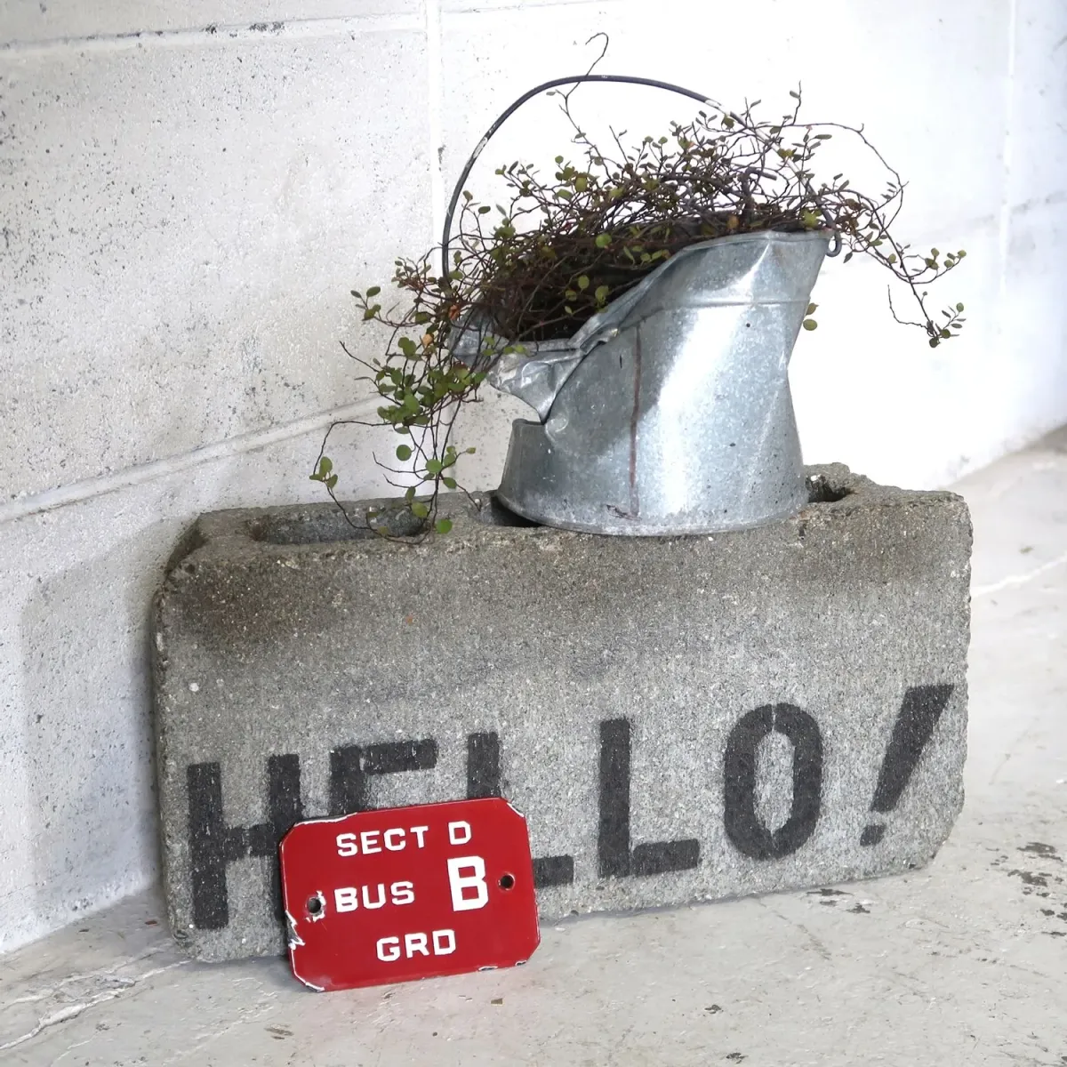 ビンテージ サインプレート ホーロー