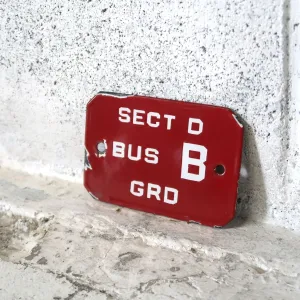 ビンテージ サインプレート ホーロー