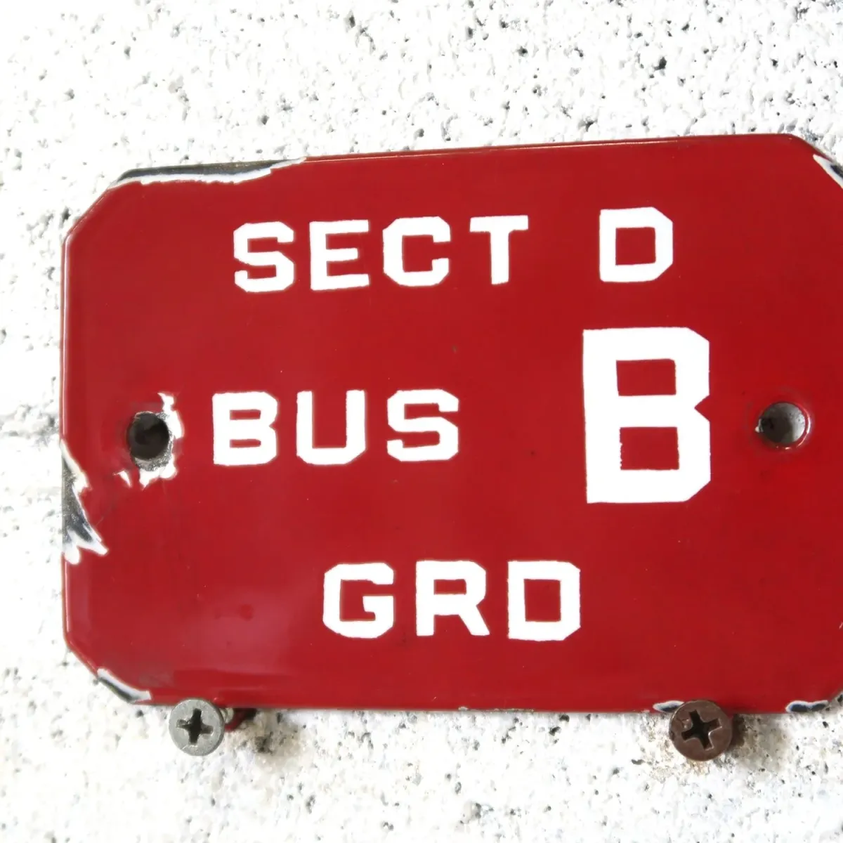 ビンテージ サインプレート ホーロー