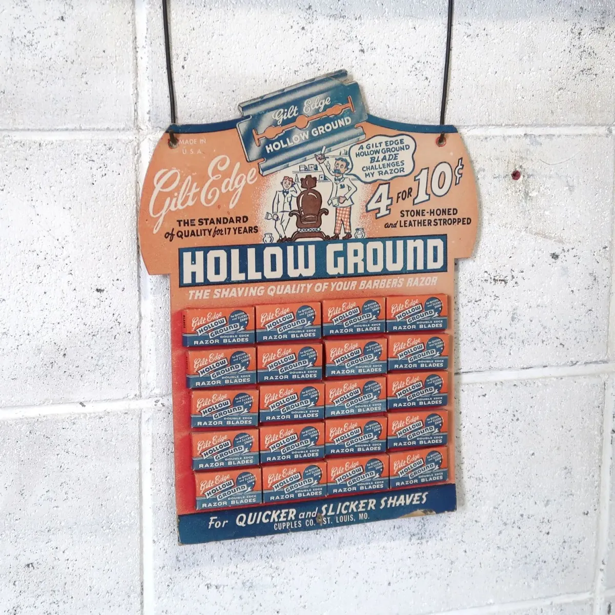 CUPPLES CO. ビンテージ ディスプレイサイン