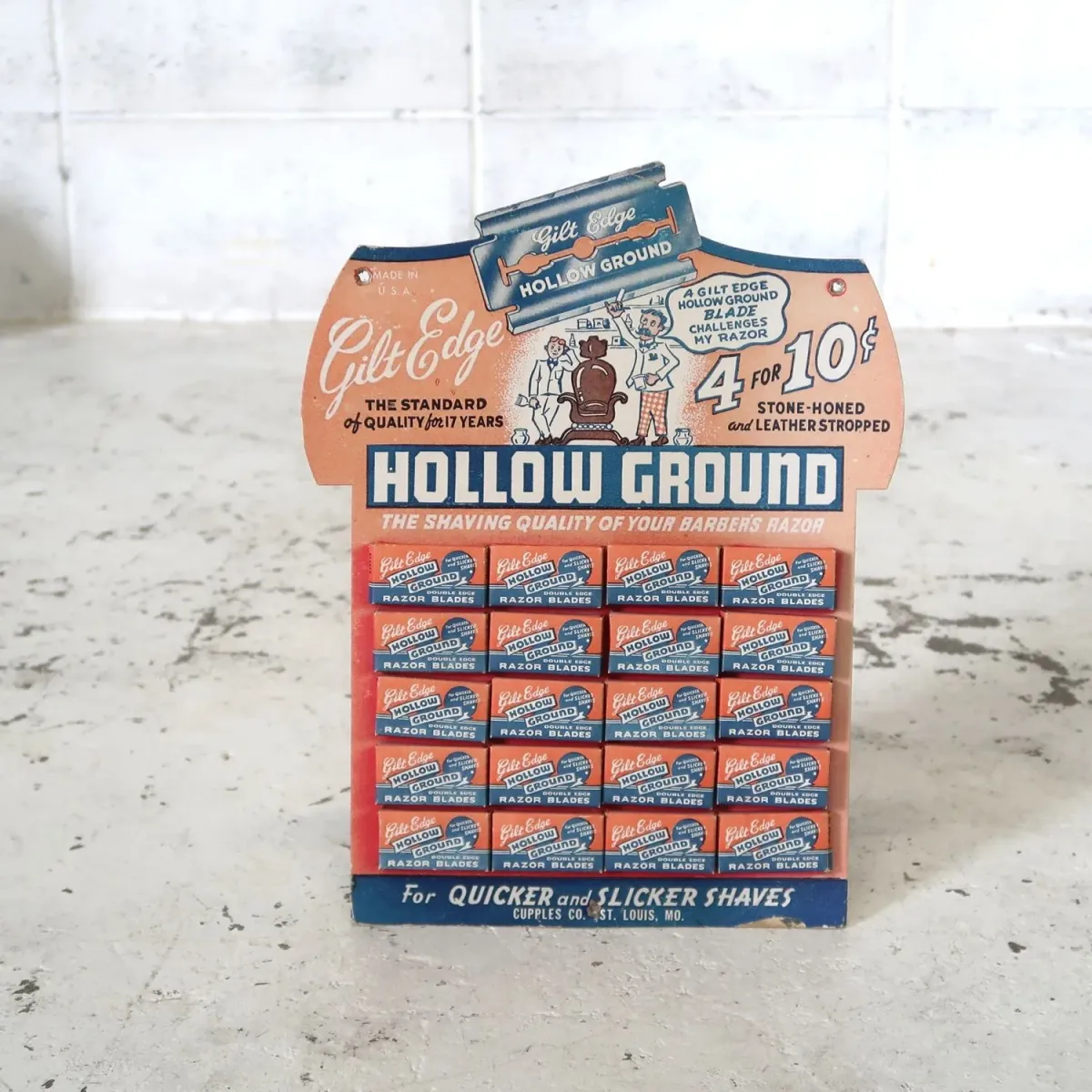 CUPPLES CO. ビンテージ ディスプレイサイン