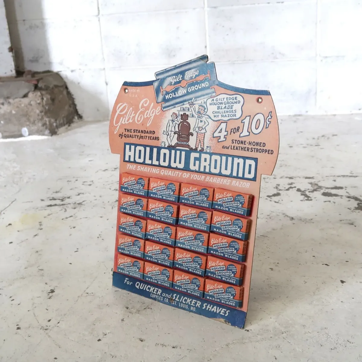 CUPPLES CO. ビンテージ ディスプレイサイン