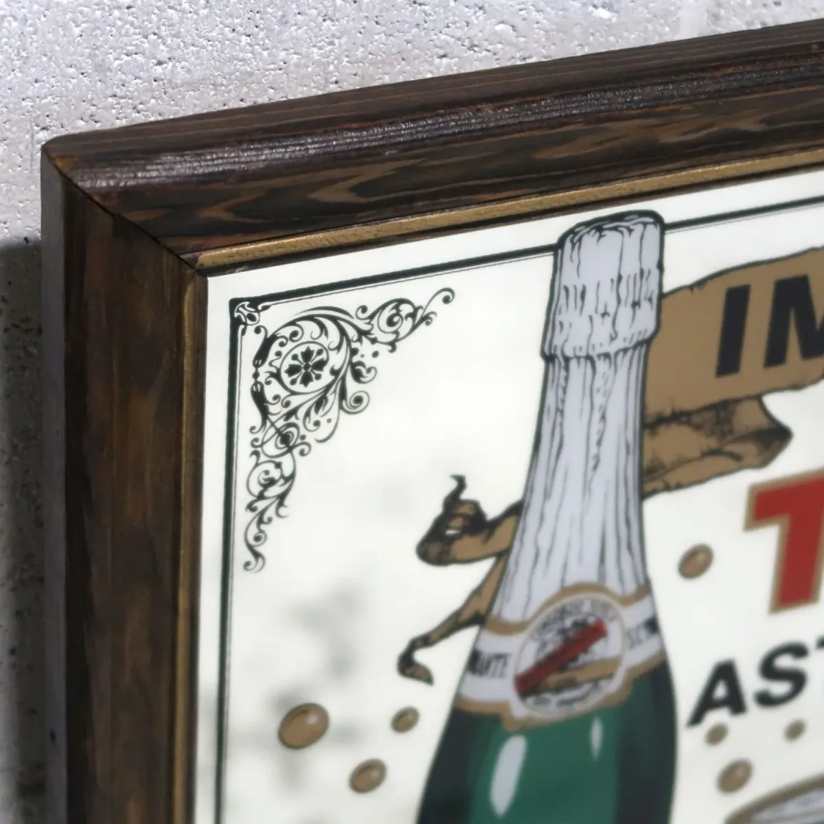 TORRE ASTI SPUMANTE ビンテージ パブミラー