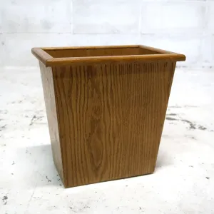 ビンテージ ウッド ゴミ箱