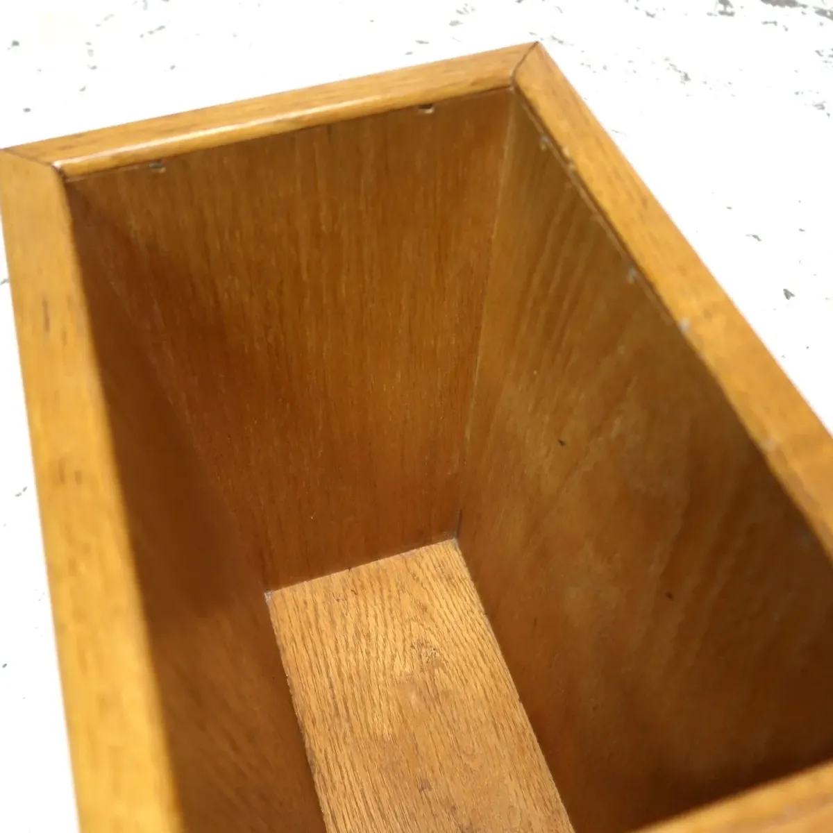 ビンテージ ウッド ゴミ箱