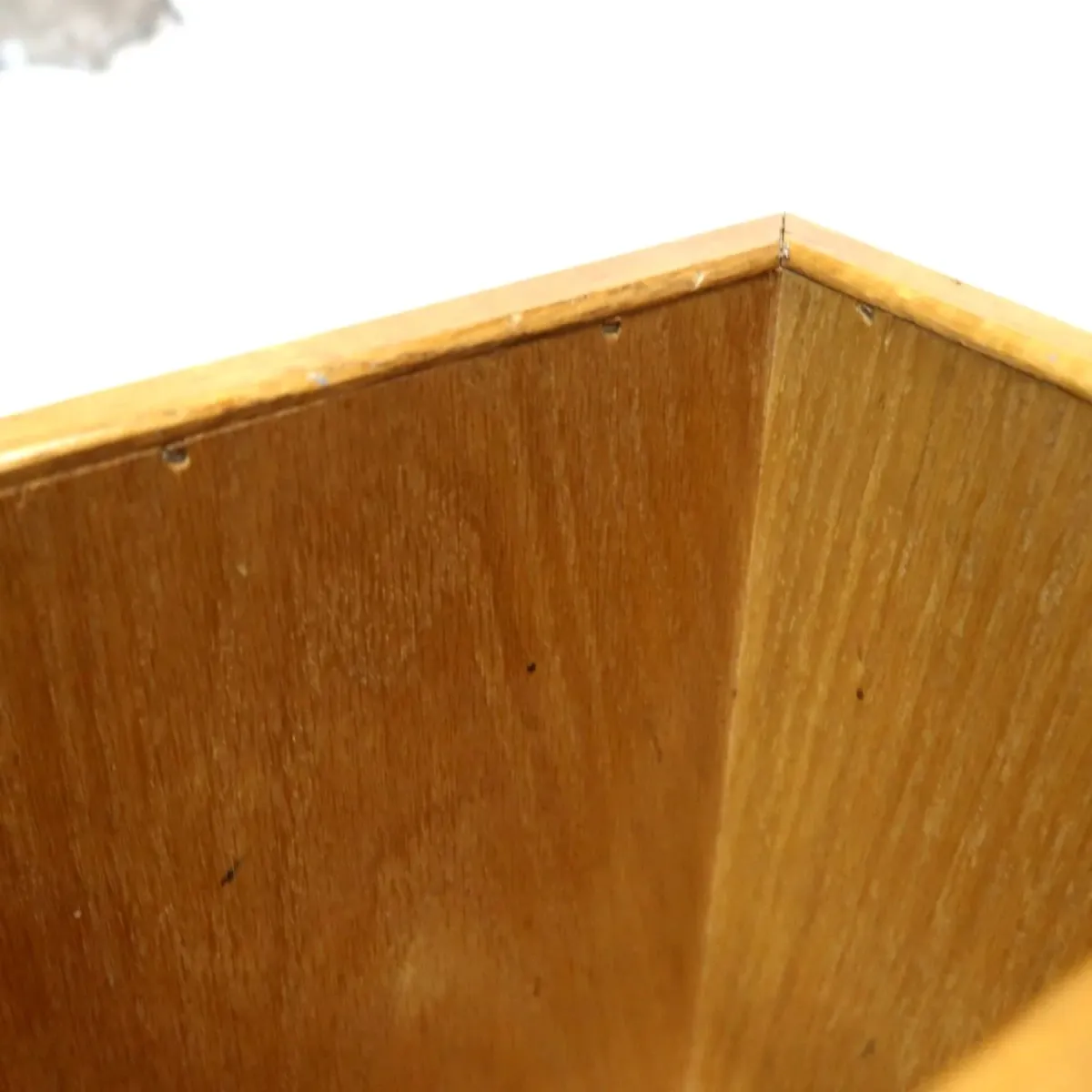 ビンテージ ウッド ゴミ箱