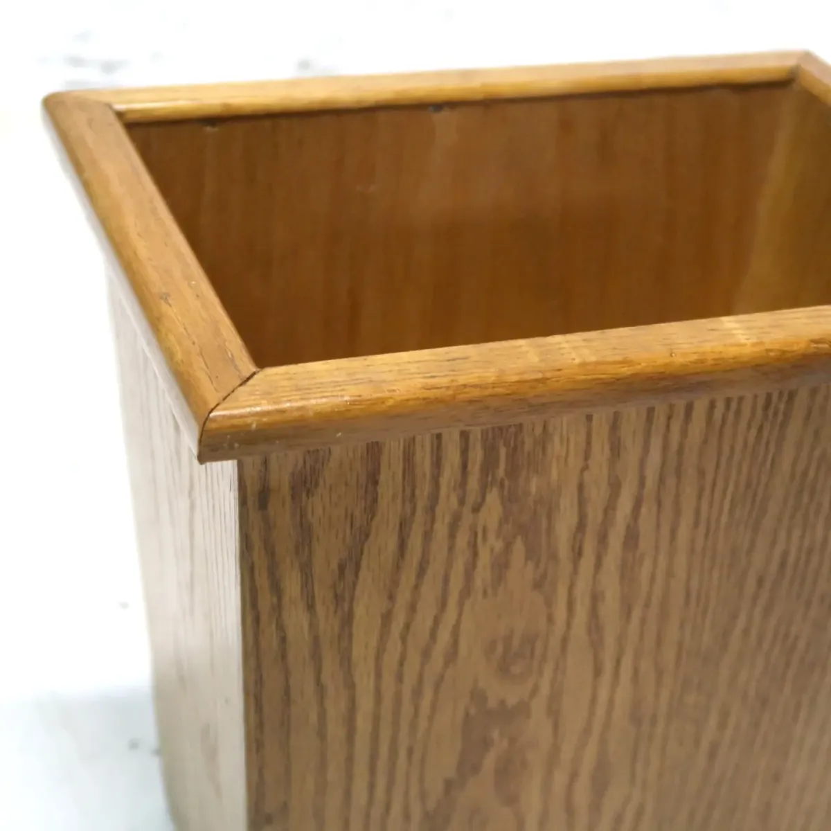 ビンテージ ウッド ゴミ箱