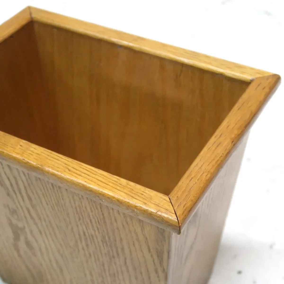 ビンテージ ウッド ゴミ箱