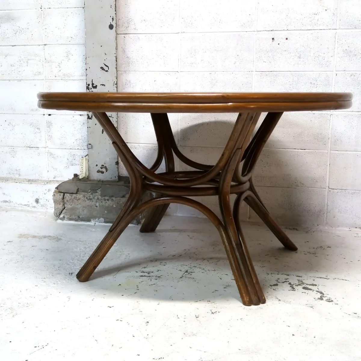 アンティーク ラウンド ダイニングテーブル ベントウッド