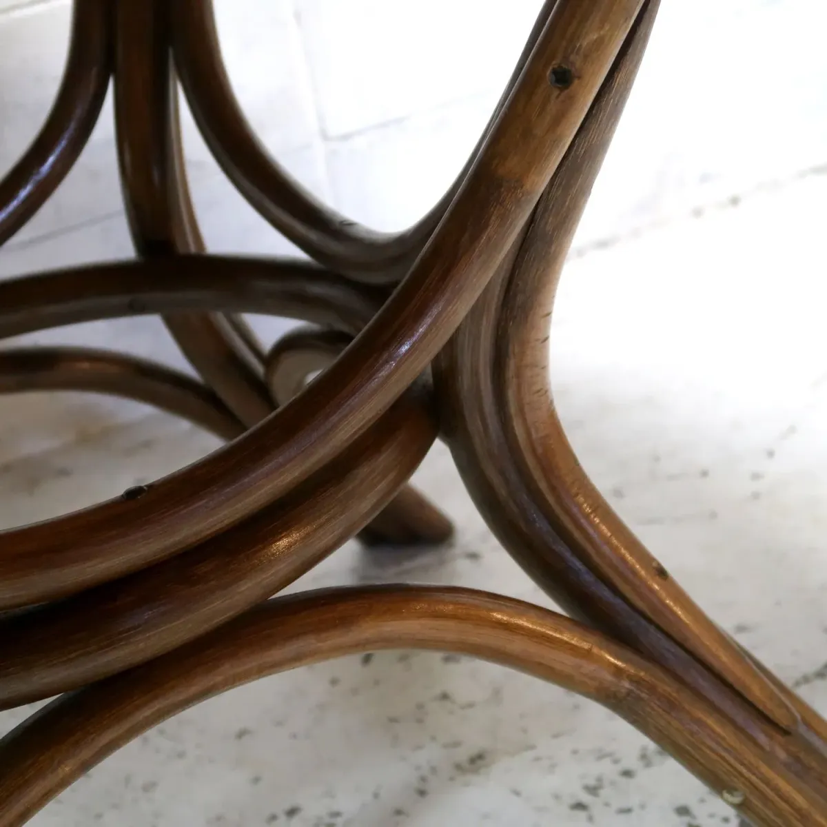 アンティーク ラウンド ダイニングテーブル ベントウッド