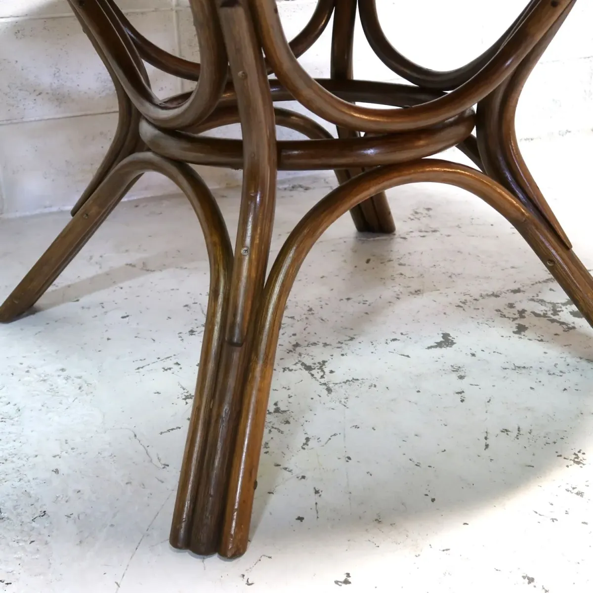 アンティーク ラウンド ダイニングテーブル ベントウッド