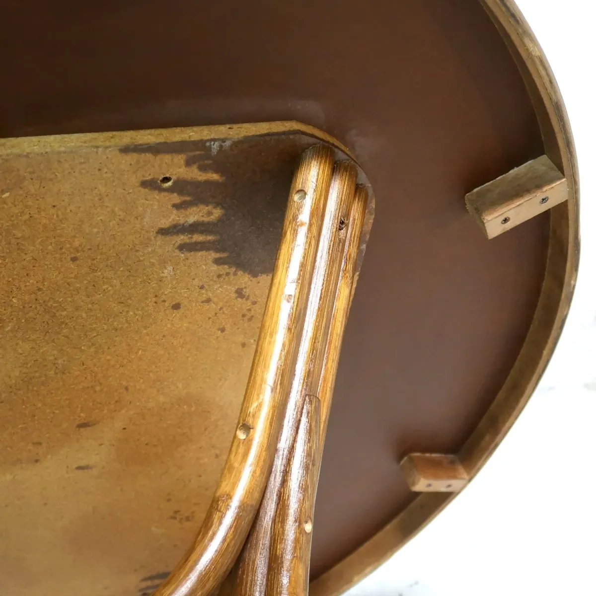 アンティーク ラウンド ダイニングテーブル ベントウッド