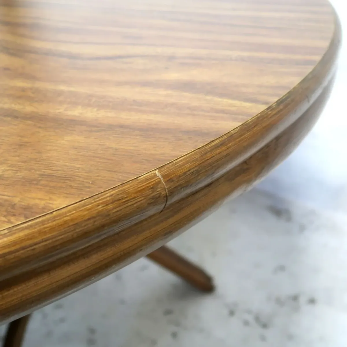 アンティーク ラウンド ダイニングテーブル ベントウッド