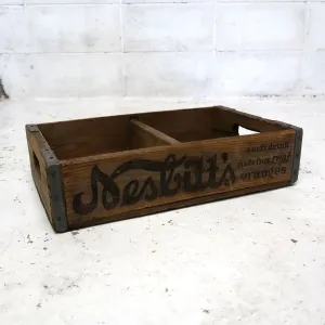 Nesbitt's ビンテージ ウッドボックス