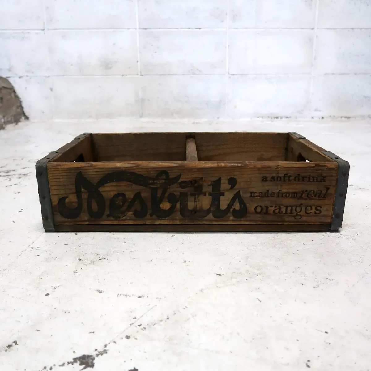 Nesbitt's ビンテージ ウッドボックス