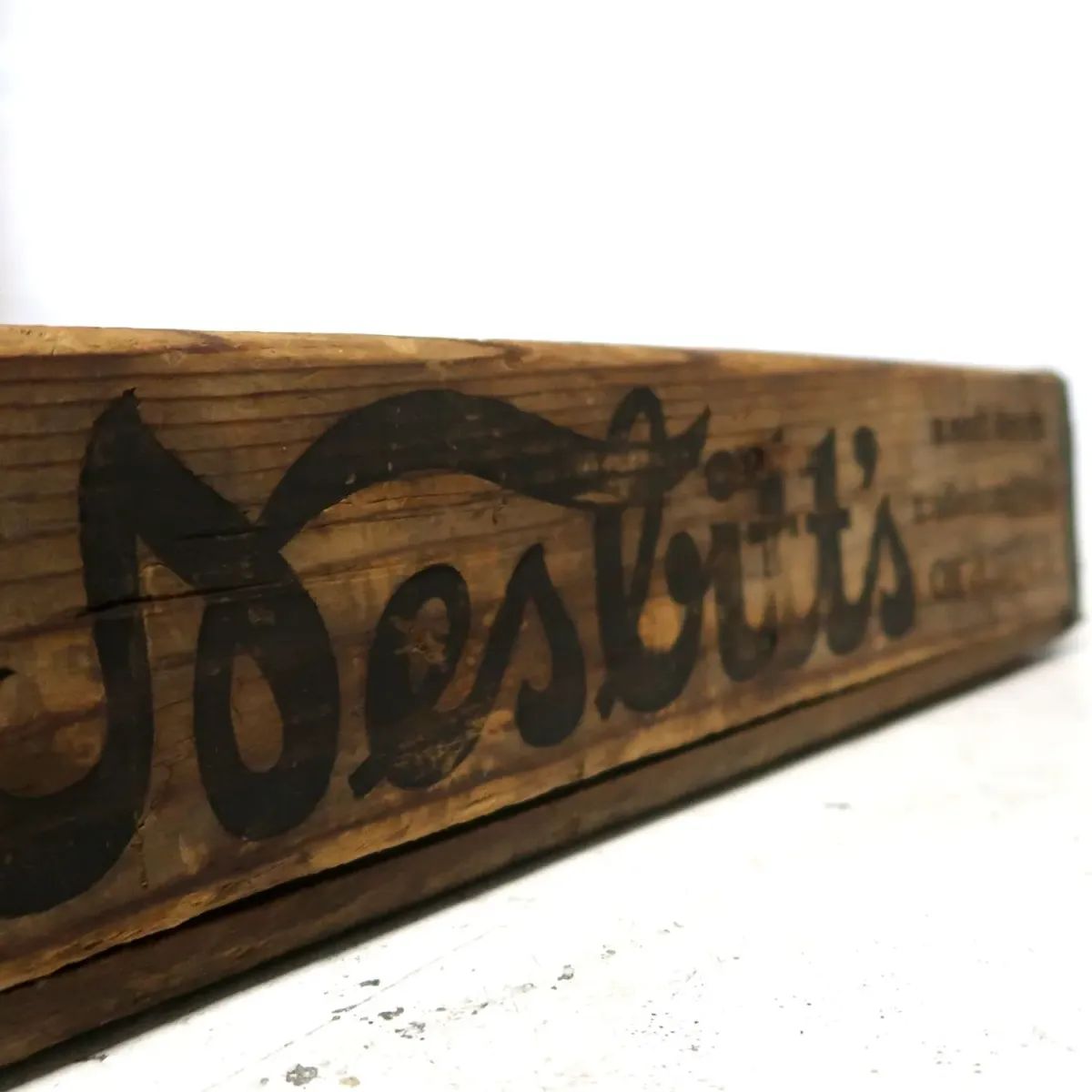 Nesbitt's ビンテージ ウッドボックス