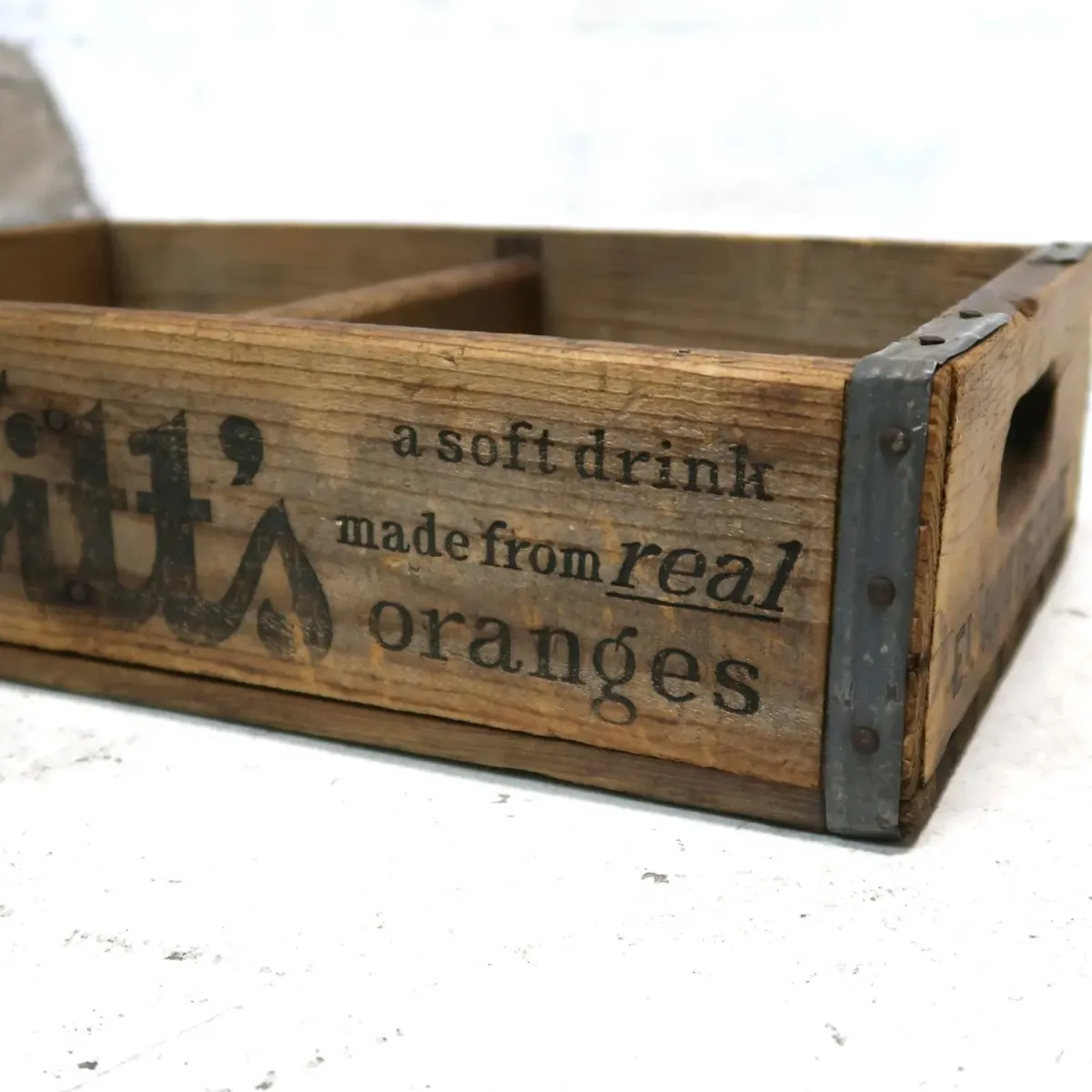 Nesbitt's ビンテージ ウッドボックス