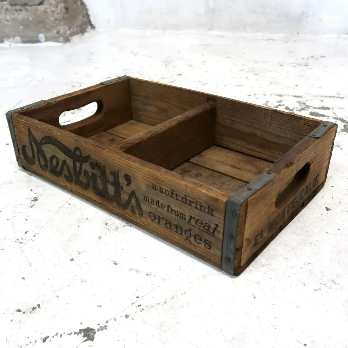 Nesbitt's ビンテージ ウッドボックス