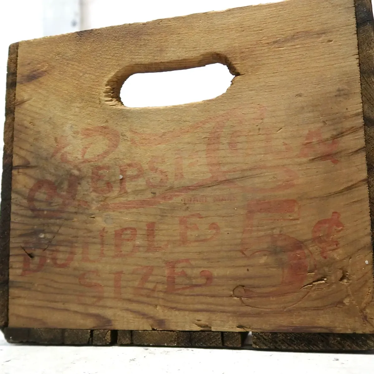 ペプシコーラ ビンテージ ウッドボックス