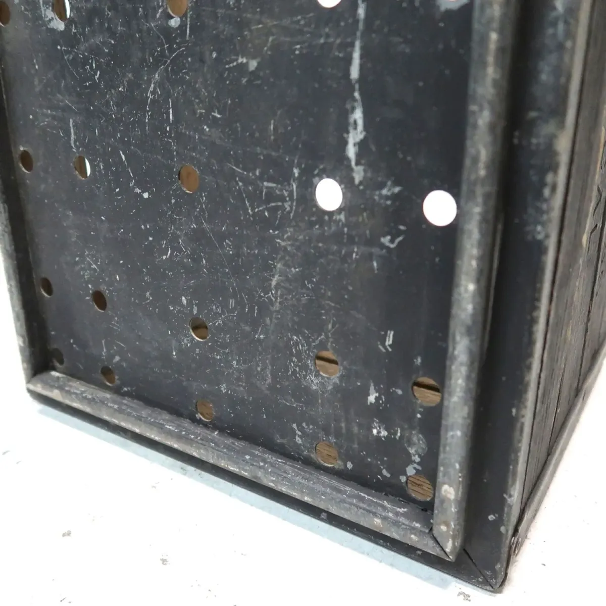 ビンテージ ウッド×メタル ボックス