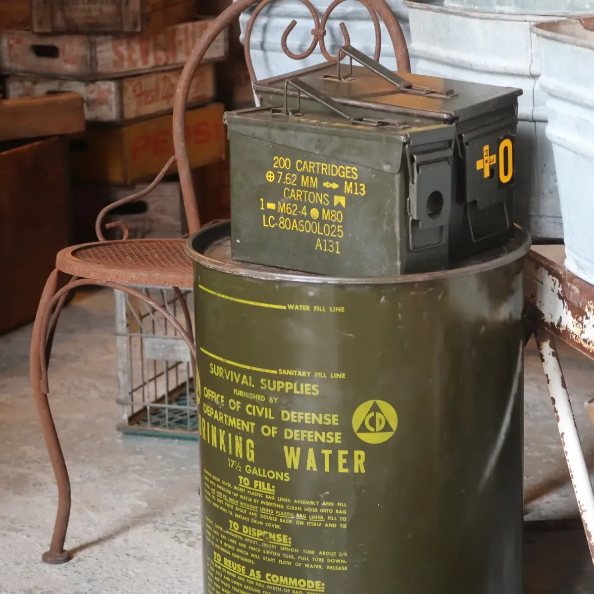 ビンテージ 弾薬 アンモボックス