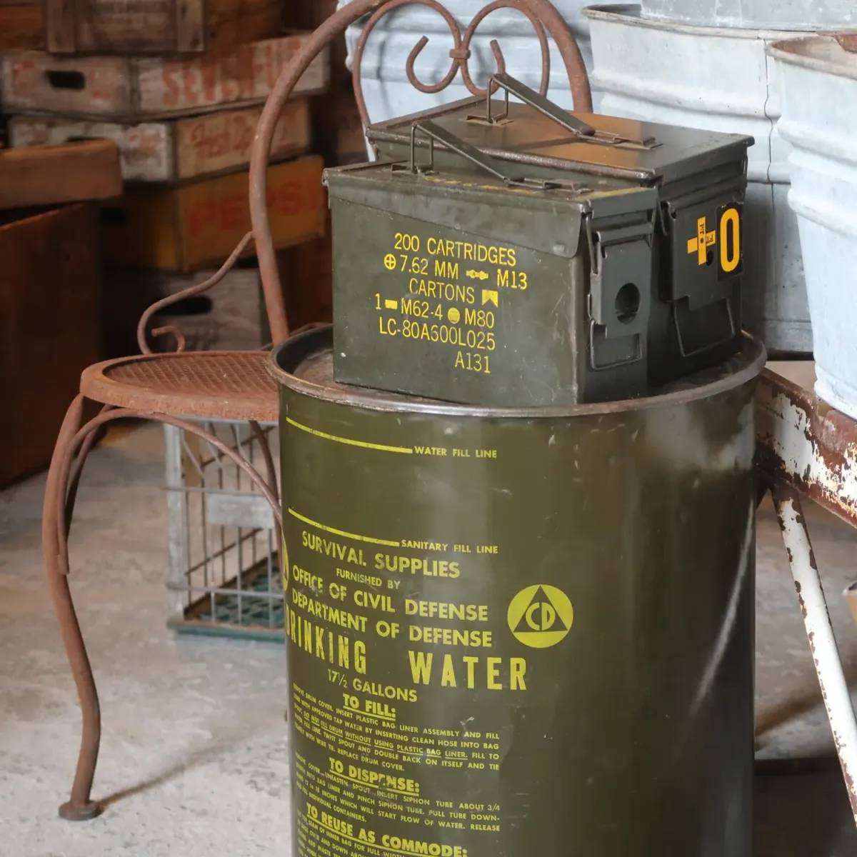 ビンテージ 弾薬 アンモボックス