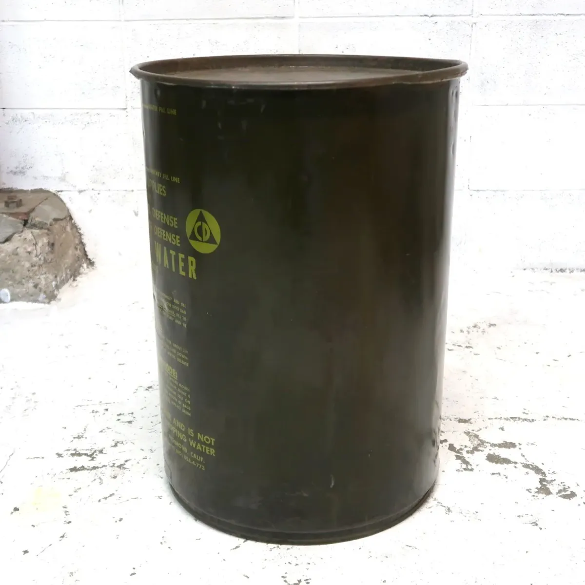 60's ビンテージ ミリタリードラム缶
