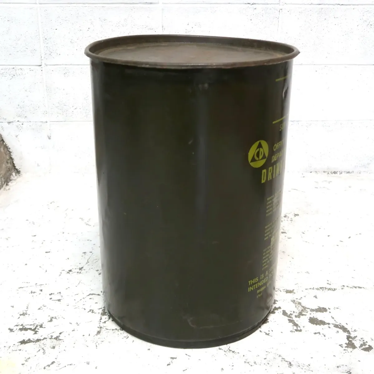60's ビンテージ ミリタリードラム缶