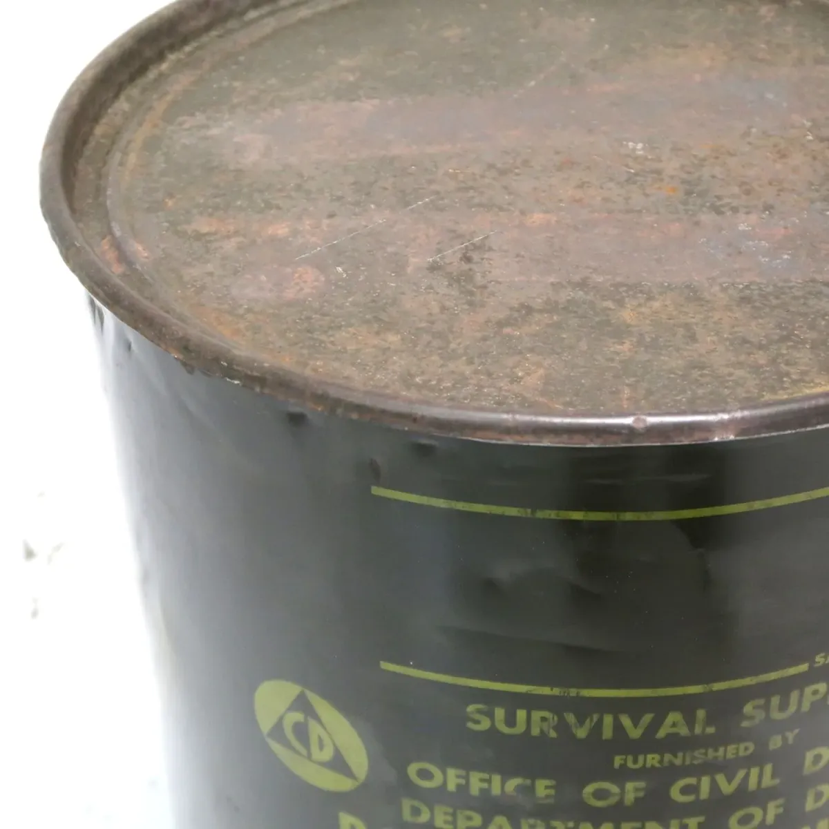 60's ビンテージ ミリタリードラム缶