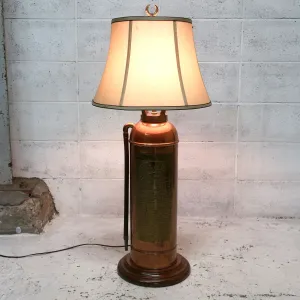 アンティーク 消火器 カスタムランプ