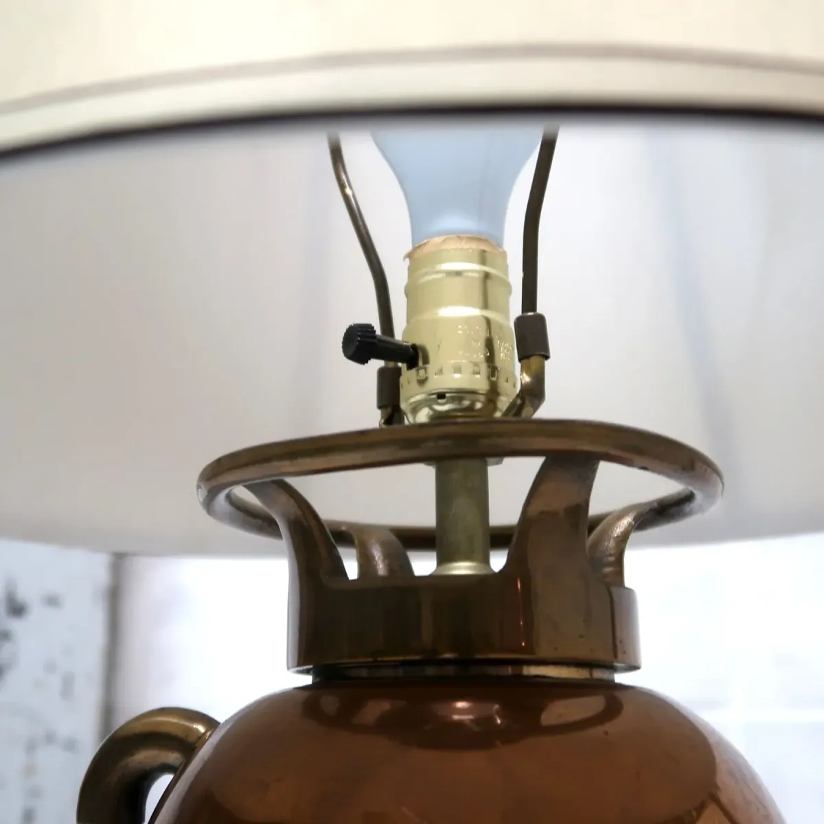 アンティーク 消火器 カスタムランプ