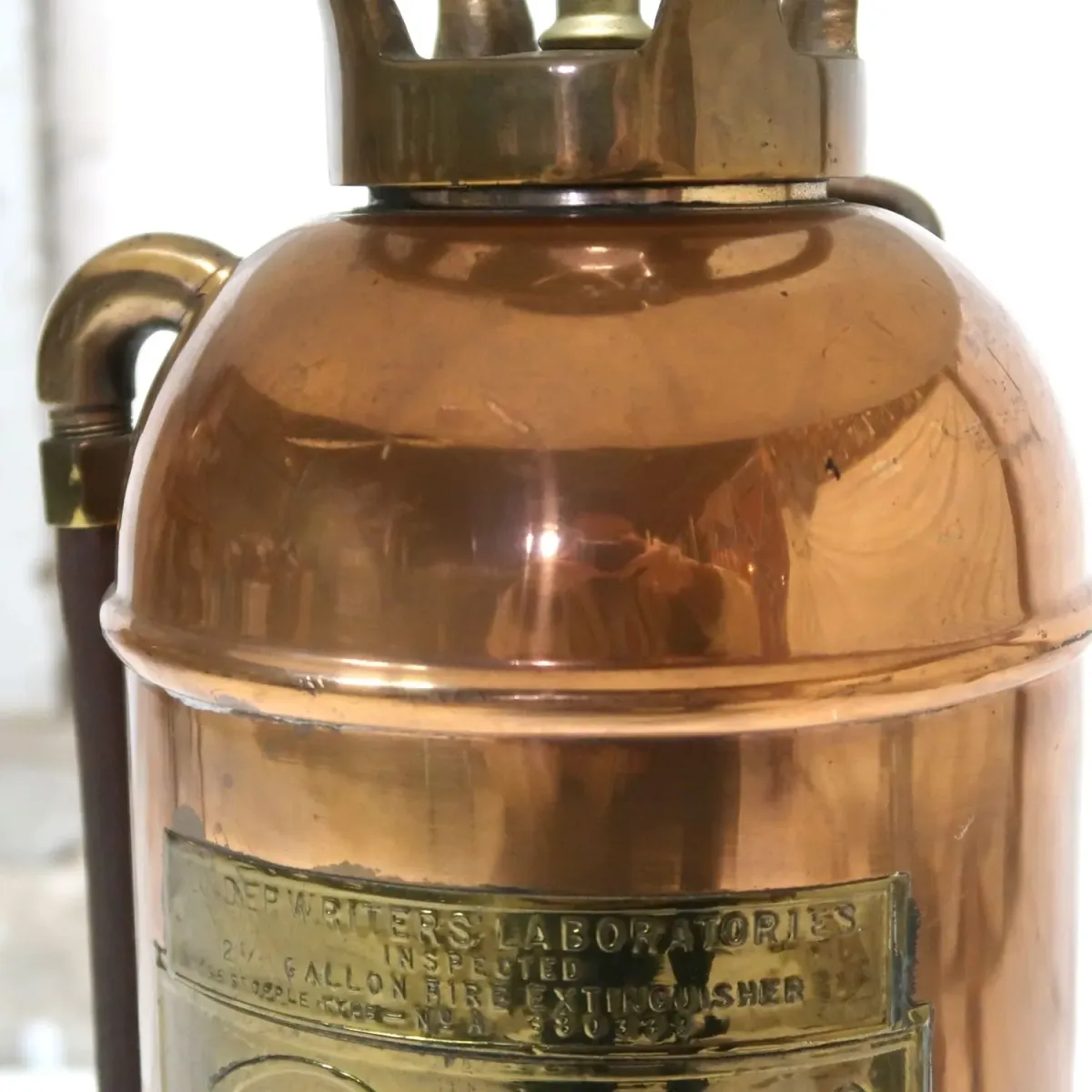 アンティーク 消火器 カスタムランプ