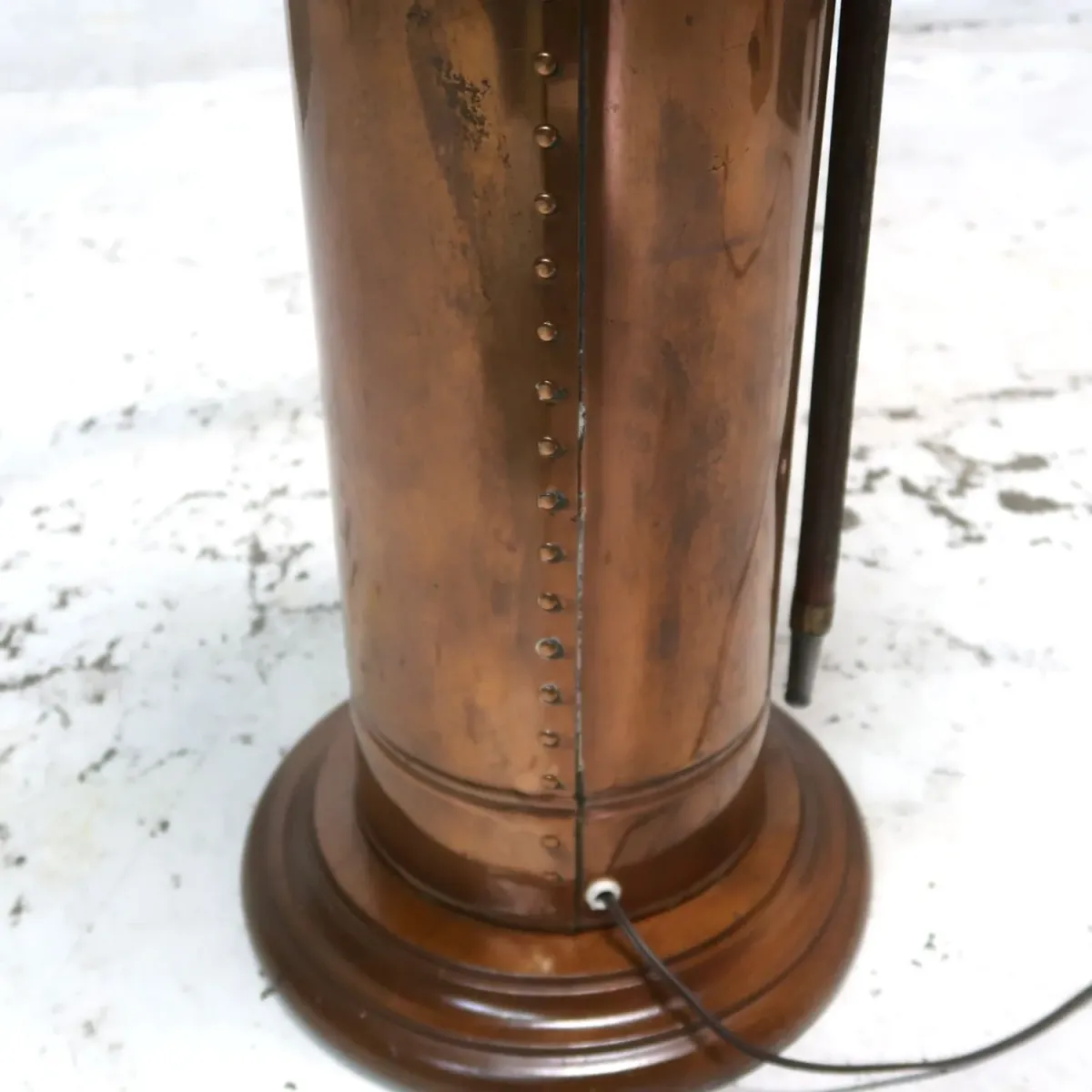 アンティーク 消火器 カスタムランプ