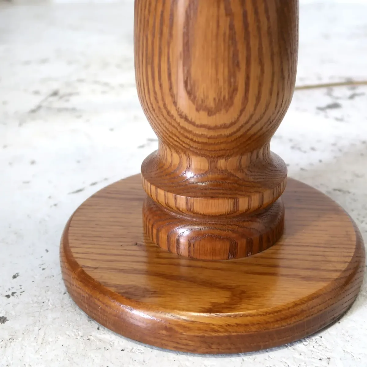 アンティーク ウッドベース テーブルランプ