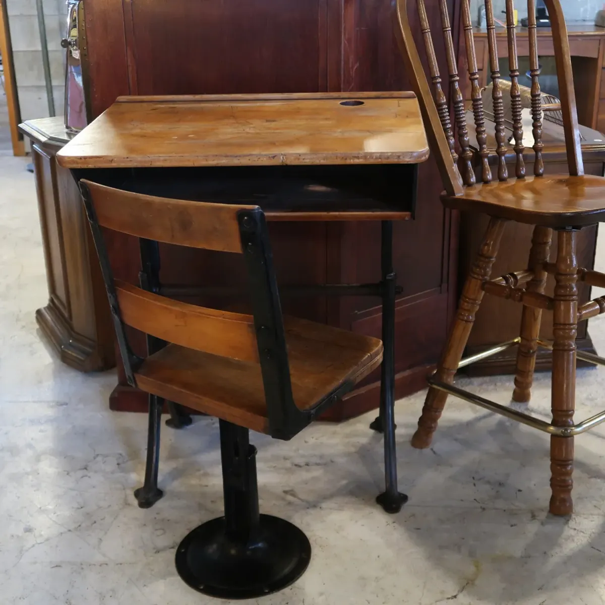 20's～ アンティーク スクールチェア