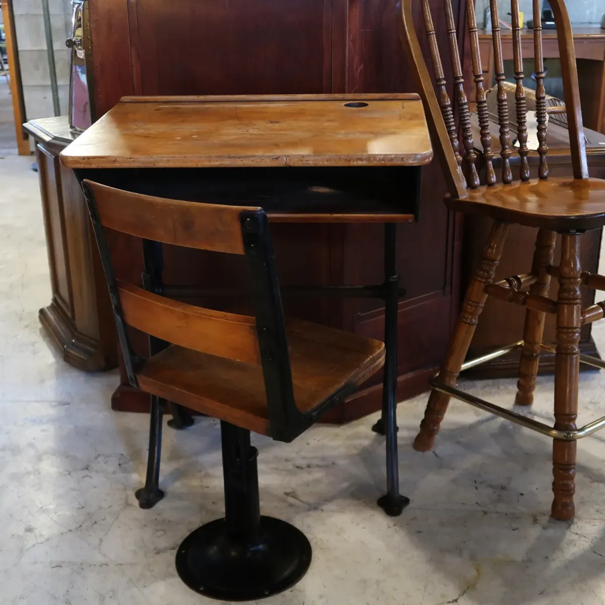 20's～ アンティーク スクールデスク