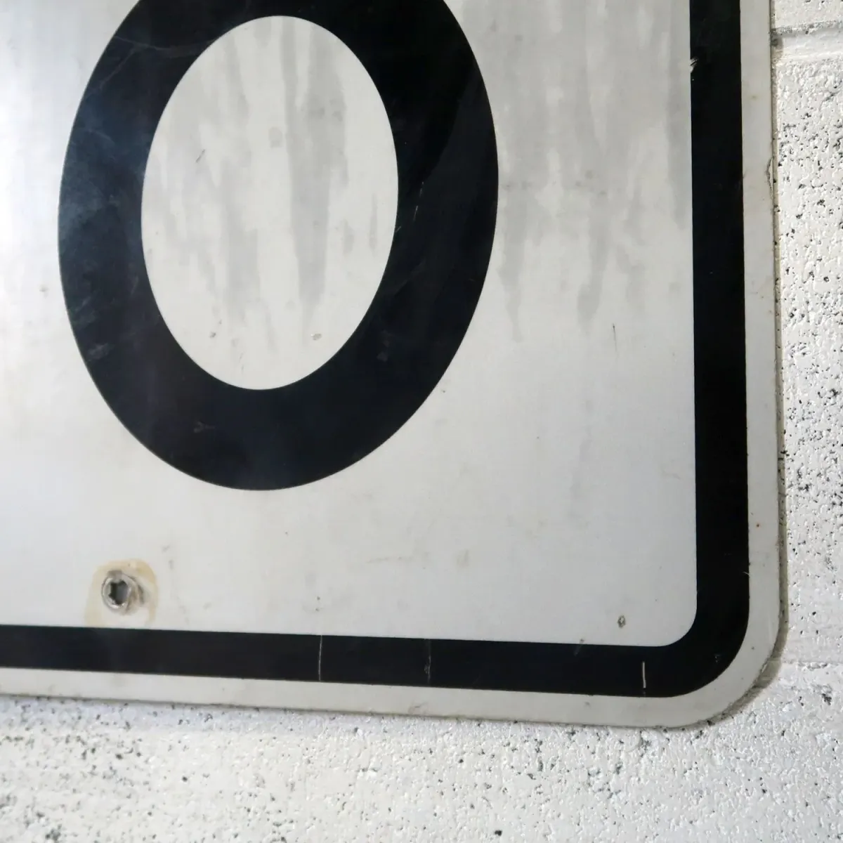 ロードサイン SPEED LIMIT 10