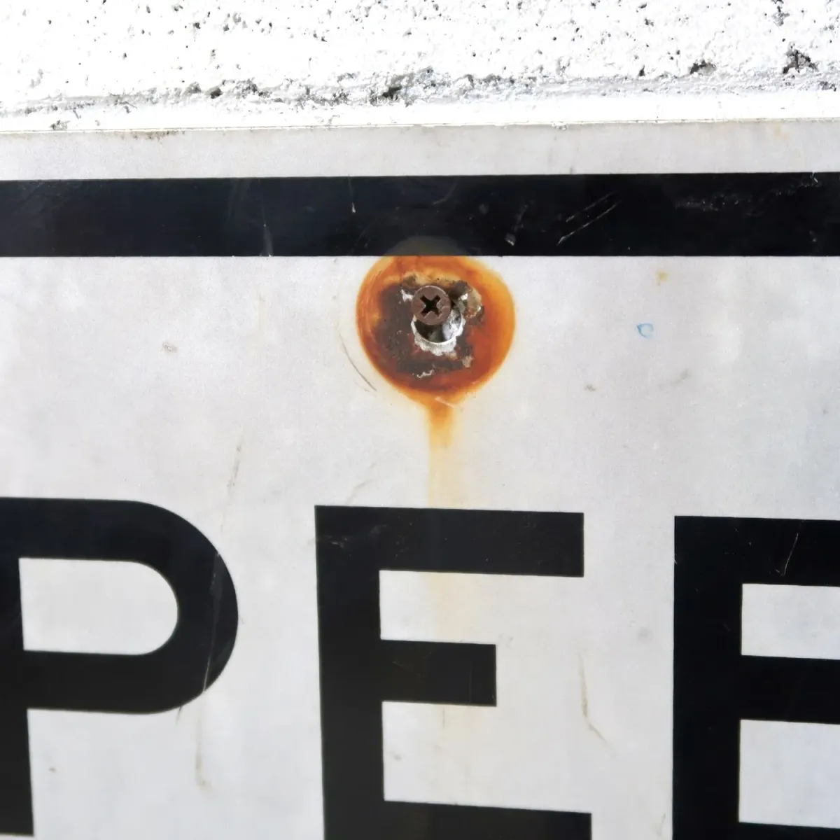 ロードサイン SPEED LIMIT 10