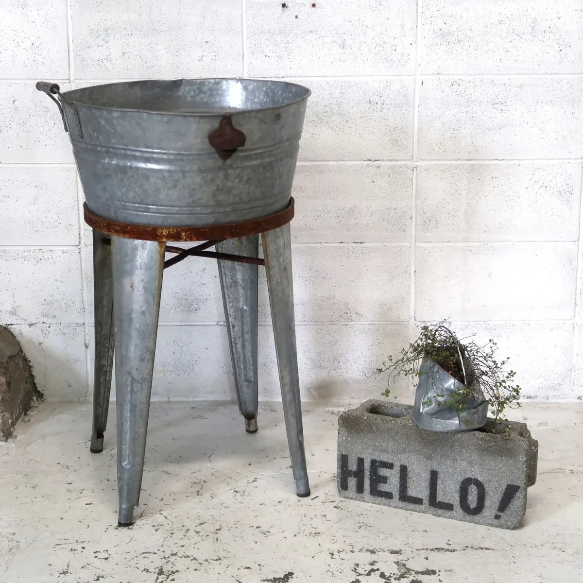 ビンテージ ウォッシュタブ