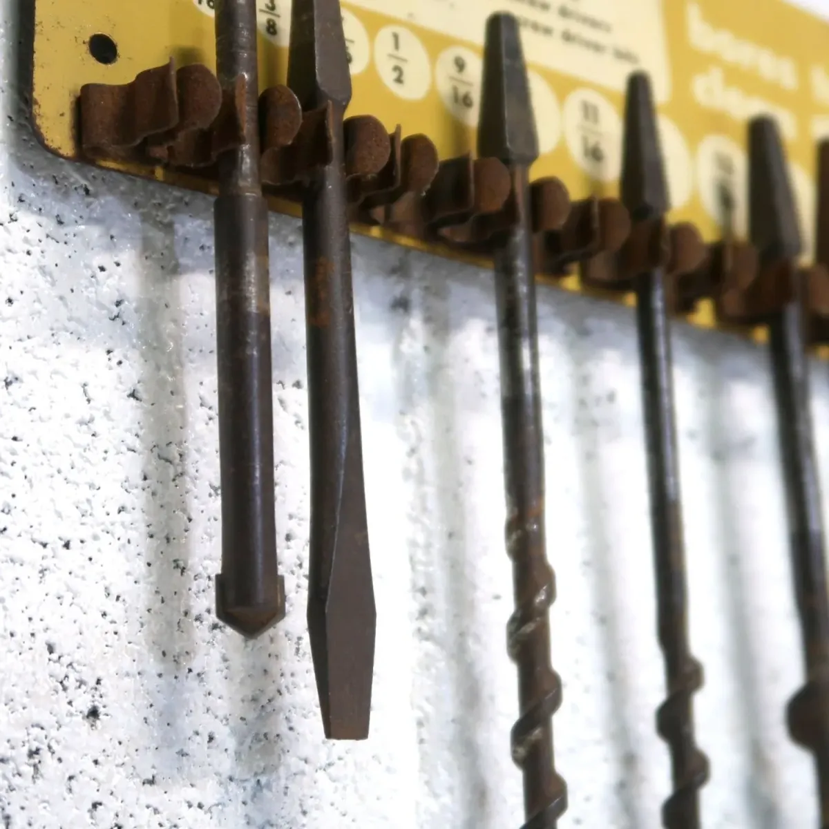 IRWIN ビンテージ ディスプレイラック ビットホルダー