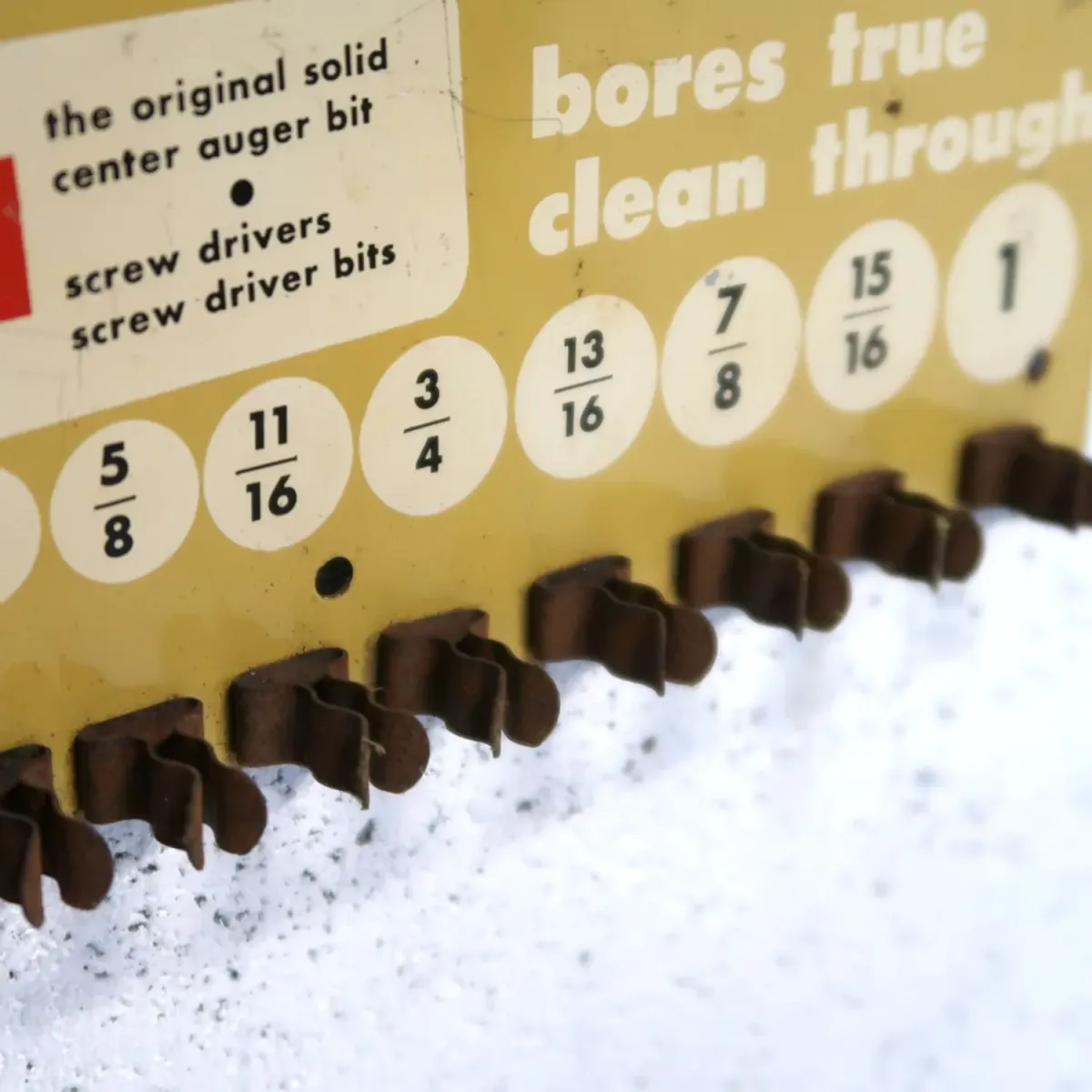 IRWIN ビンテージ ディスプレイラック ビットホルダー