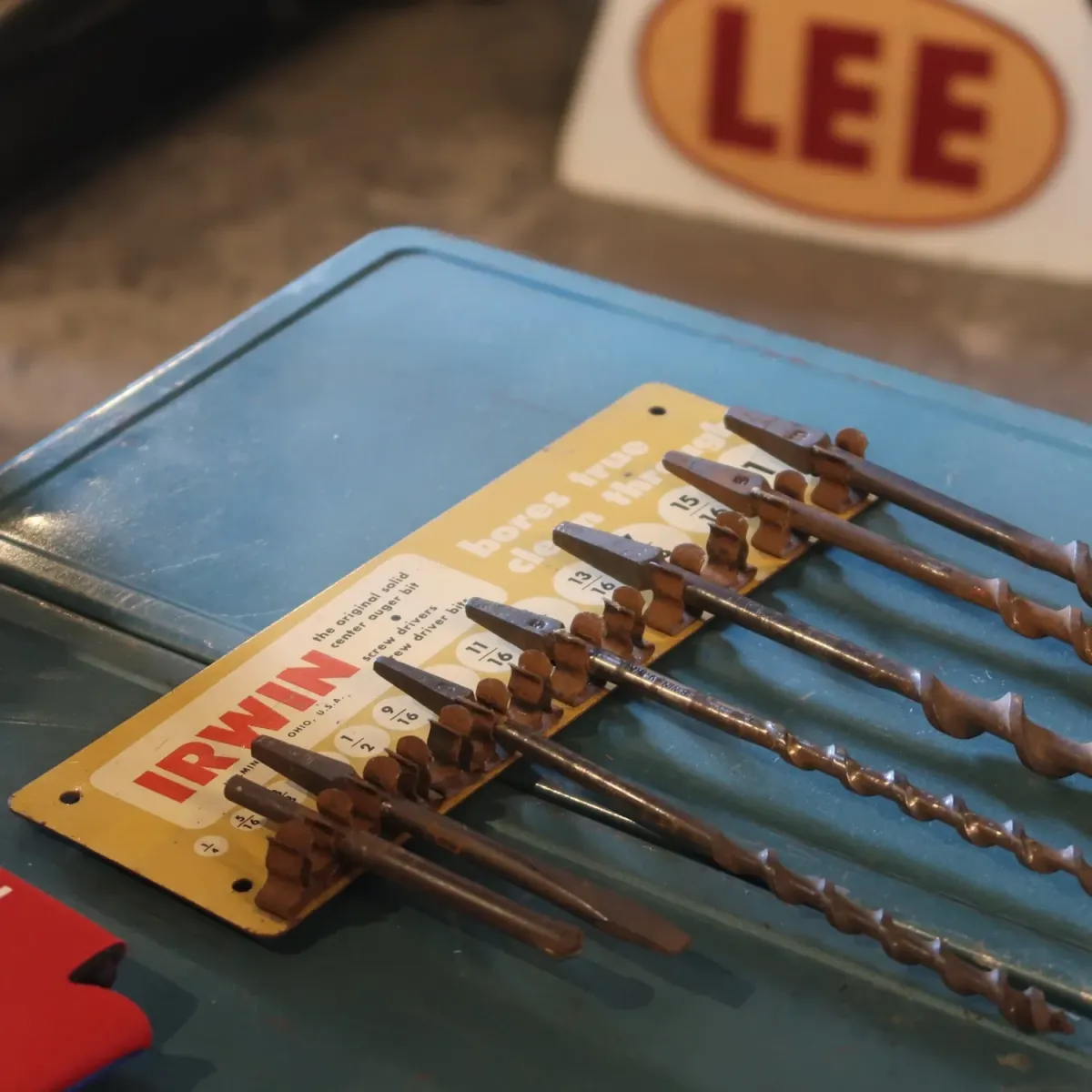 IRWIN ビンテージ ディスプレイラック ビットホルダー