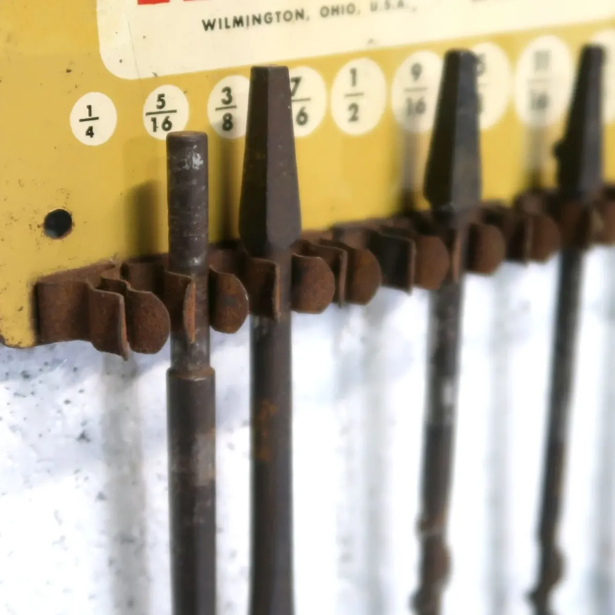 IRWIN ビンテージ ディスプレイラック ビットホルダー