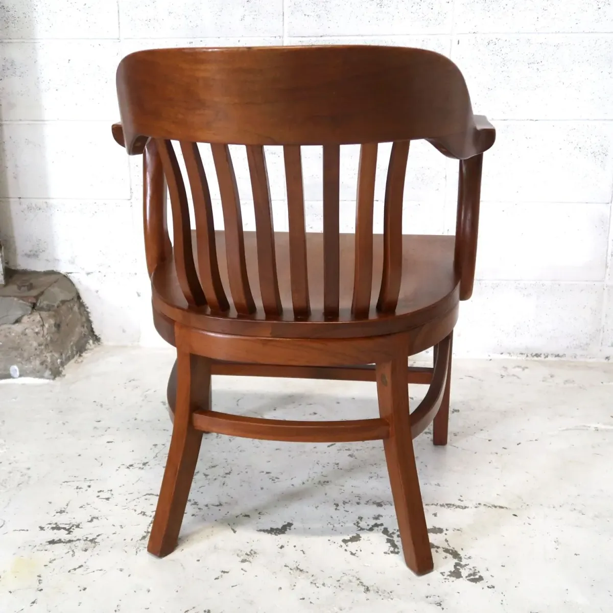 Gunlocke Chair社 アンティーク アームチェア ウォルナット