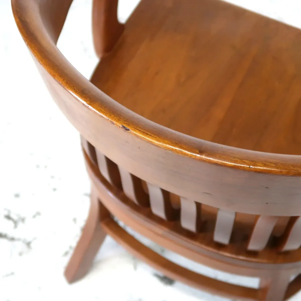 Gunlocke Chair社 アンティーク アームチェア ウォルナット