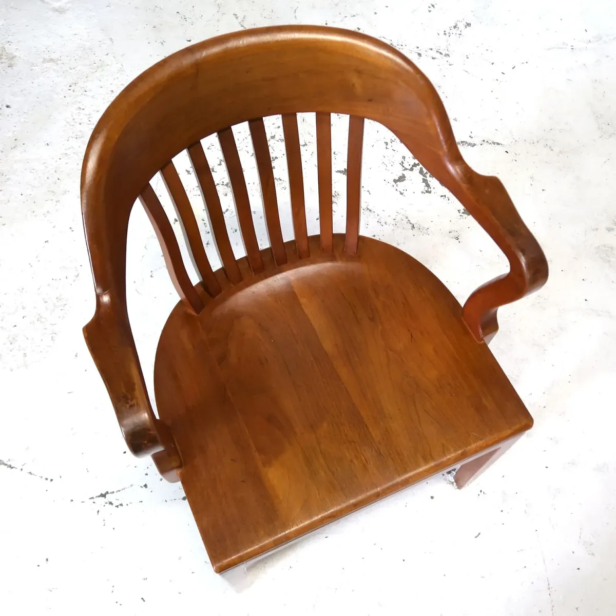 Gunlocke Chair社 アンティーク アームチェア ウォルナット