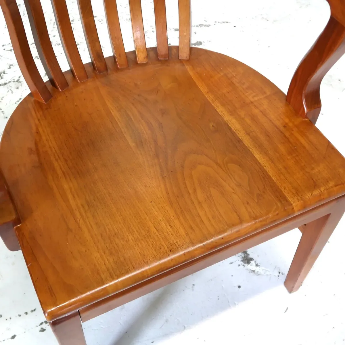 Gunlocke Chair社 アンティーク アームチェア ウォルナット