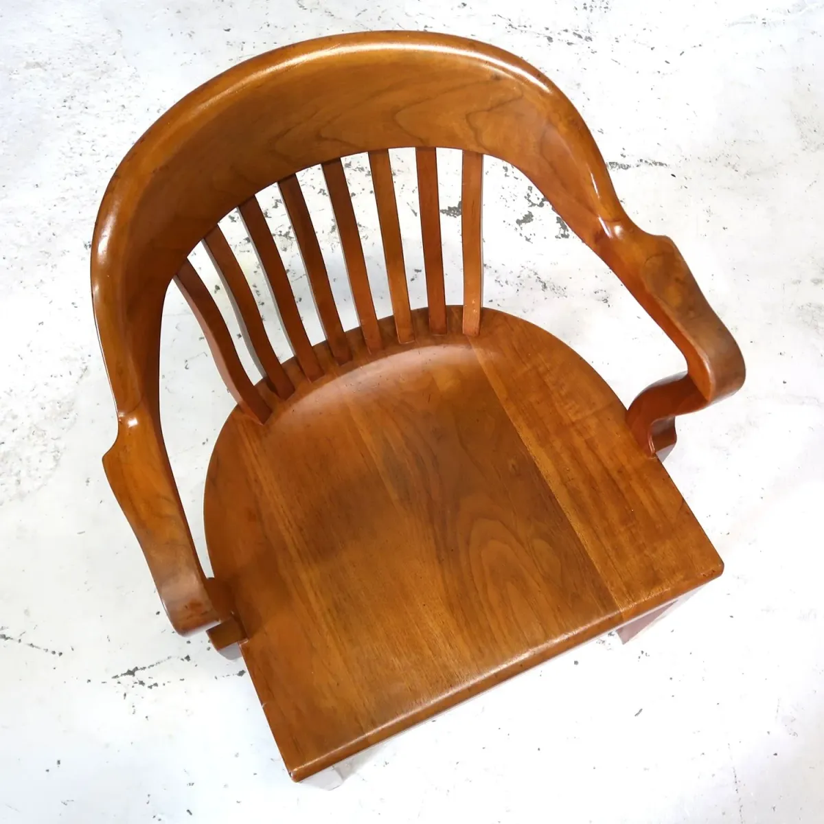 Gunlocke Chair社 アンティーク アームチェア ウォルナット