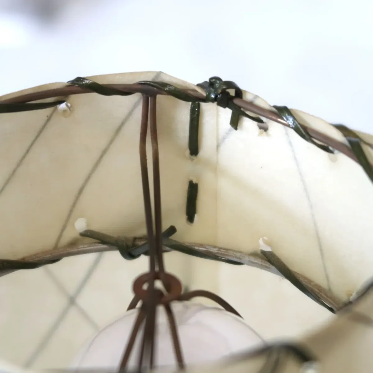 ミッドセンチュリー ファイバーテーブルランプ 2灯